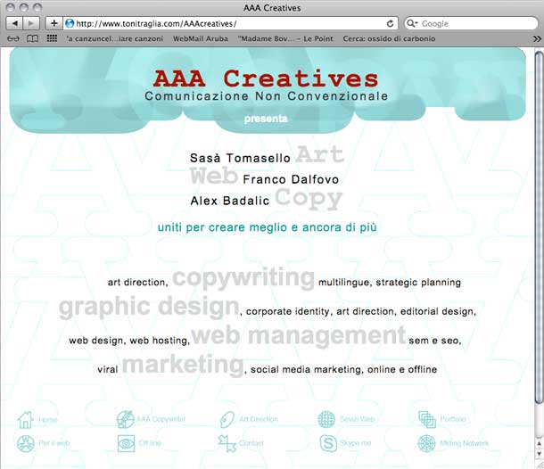 sito AAACreatives